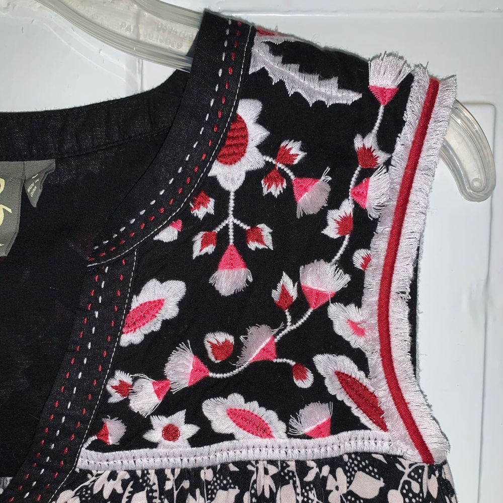 Anthropologie One September Austin Embroidered Top - Picture 16 of 16